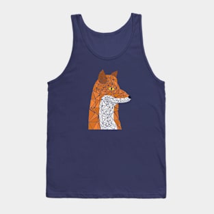 Geometric Fox Tank Top